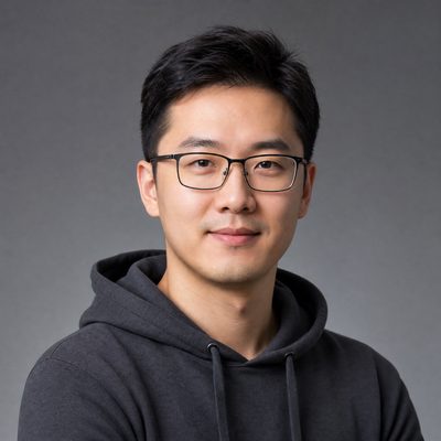 李振宇,吃瓜黑料技术VP,理工男职业照